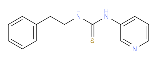 N-(2-Phenylethyl)-N′-3-pyridinylthiourea (ACI)