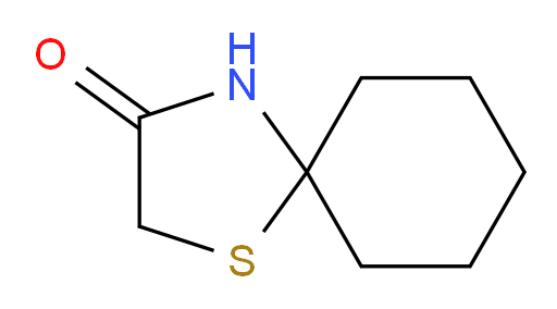 1-Thia-4-azaspiro[4.5]decan-3-one (7CI, 8CI, 9CI, ACI)