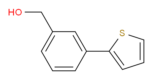 3-(2-Thienyl)benzenemethanol (ACI)