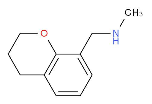 3,4-Dihydro-N-methyl-2H-1-benzopyran-8-methanamine (ACI)