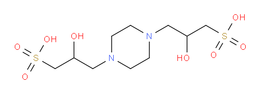 Piperazine-N,N′-bis(2-hydroxypropanesulfonic acid)