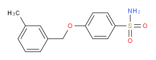 4-[(3-Methylphenyl)methoxy]benzenesulfonamide (ACI)