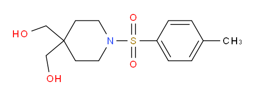 1-[(4-Methylphenyl)sulfonyl]-4,4-piperidinedimethanol (ACI)