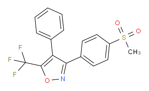 3-[4-(Methylsulfonyl)phenyl]-4-phenyl-5-(trifluoromethyl)isoxazole (ACI)
