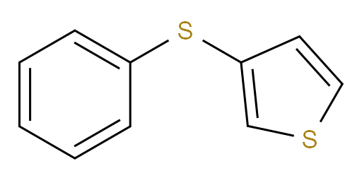 3-(Phenylthio)thiophene (ACI)