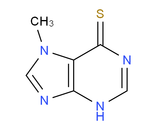 1,7-Dihydro-7-methyl-6H-purine-6-thione (ACI)