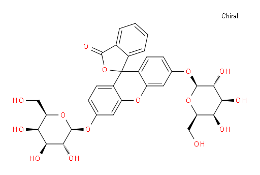 Fluorescein, di-β-D-galactopyranoside (8CI)