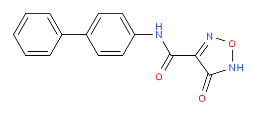 N-[1,1′-Biphenyl]-4-yl-4,5-dihydro-4-oxo-1,2,5-oxadiazole-3-carboxamide (ACI)