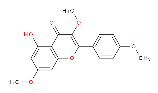 5-Hydroxy-3,7,4′-trimethoxyflavone