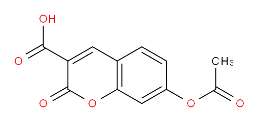 7-(Acetyloxy)-2-oxo-2H-1-benzopyran-3-carboxylic acid (ACI)