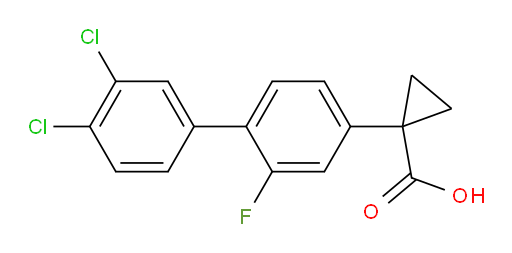 1-(3′,4′-Dichloro-2-fluoro[1,1′-biphenyl]-4-yl)cyclopropanecarboxylic acid (ACI)