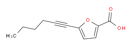 5-(1-Hexyn-1-yl)-2-furancarboxylic acid (ACI)