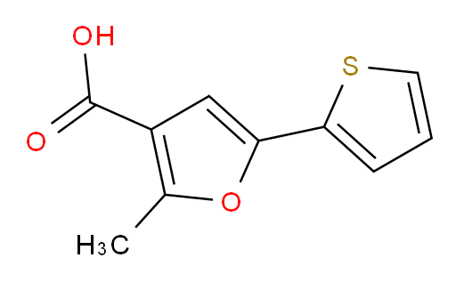 2-Methyl-5-(2-thienyl)-3-furancarboxylic acid (ACI)