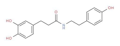 Dihydro-N-caffeoyltyramine