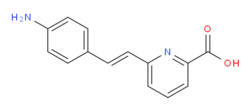6-[2-(4-Aminophenyl)ethenyl]-2-pyridinecarboxylic acid (ACI)