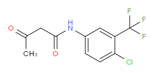 N-[4-Chloro-3-(trifluoromethyl)phenyl]-3-oxobutanamide (ACI)