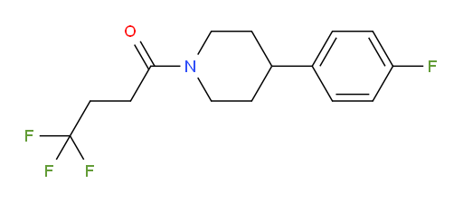 4,4,4-Trifluoro-1-[4-(4-fluorophenyl)-1-piperidinyl]-1-butanone (ACI)