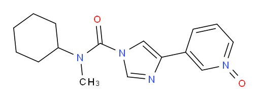 N-Cyclohexyl-N-methyl-4-(1-oxido-3-pyridinyl)-1H-imidazole-1-carboxamide (ACI)