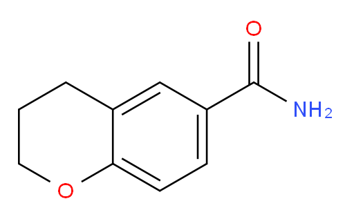 3,4-Dihydro-2H-1-benzopyran-6-carboxamide (ACI)