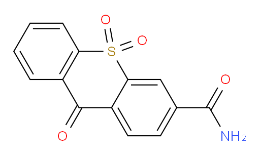 9H-Thioxanthene-3-carboxamide, 9-oxo-, 10,10-dioxide (9CI, ACI)