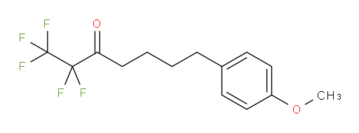 1,1,1,2,2-Pentafluoro-7-(4-methoxyphenyl)-3-heptanone (ACI)