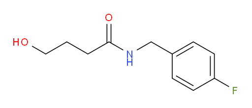 N-[(4-Fluorophenyl)methyl]-4-hydroxybutanamide (ACI)
