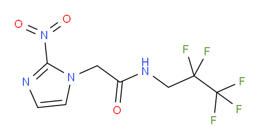 2-Nitro-N-(2,2,3,3,3-pentafluoropropyl)-1H-imidazole-1-acetamide (ACI)