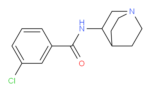 N-1-Azabicyclo[2.2.2]oct-3-yl-3-chlorobenzamide (ACI)