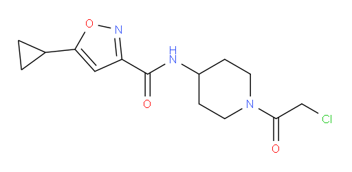 N-[1-(2-Chloroacetyl)-4-piperidinyl]-5-cyclopropyl-3-isoxazolecarboxamide (ACI)