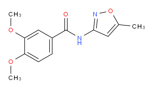 Benzamide, 3,4-dimethoxy-N-(5-methyl-3-isoxazolyl)- (9CI, ACI)