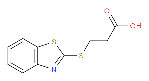 3-(2-Benzothiazolylthio)propanoic acid (ACI)