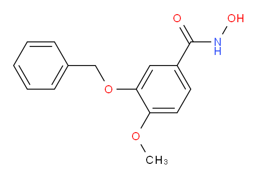 N-Hydroxy-4-methoxy-3-(phenylmethoxy)benzamide (ACI)