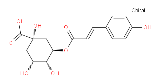 5-p-trans-Coumaroylquinic acid