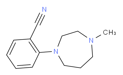 2-(Hexahydro-4-methyl-1H-1,4-diazepin-1-yl)benzonitrile (ACI)