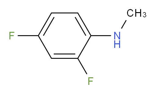2,4-Difluoro-N-methylbenzenamine (ACI)