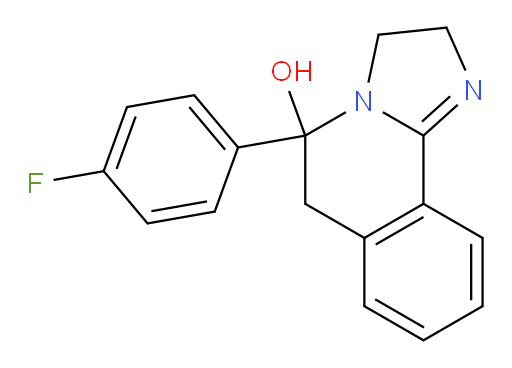 5-(4-Fluorophenyl)-2,3,5,6-tetrahydroimidazo[2,1-a]isoquinolin-5-ol (ACI)