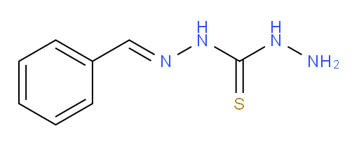 (2E)-2-(Phenylmethylene)carbonothioic dihydrazide (ACI)