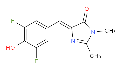 (5Z)-5-[(3,5-Difluoro-4-hydroxyphenyl)methylene]-3,5-dihydro-2,3-dimethyl-4H-imidazol-4-one (ACI)