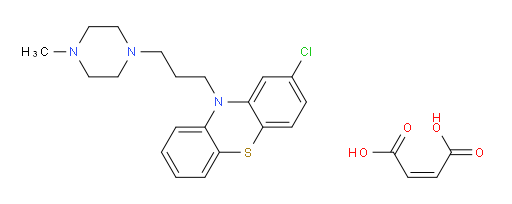 2-chloro-10-(3-(4-methylpiperazin-1-yl)propyl)-10H-phenothiazine maleate