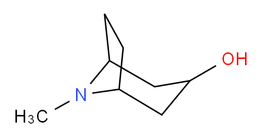 8-Azabicyclo[3.2.1]octan-3-ol, 8-methyl-, (3-endo)-