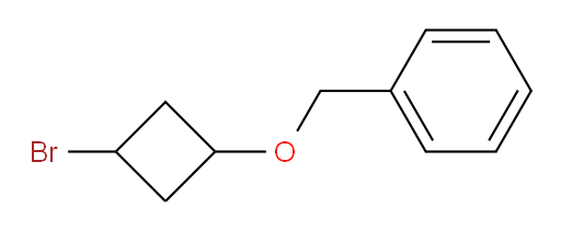 ((3-bromocyclobutoxy)methyl)benzene
