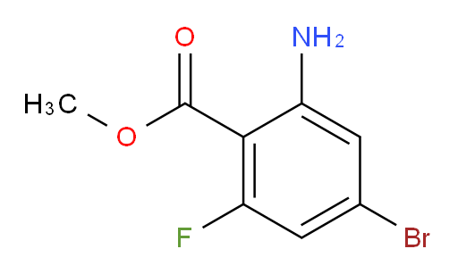 methyl 2-amino-4-bromo-6-fluorobenzoate