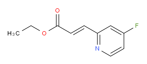 (E)-ethyl 3-(4-fluoropyridin-2-yl)acrylate