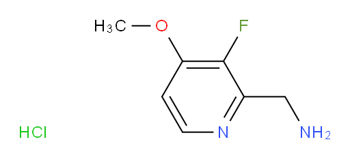 1-(3-fluoro-4-methoxypyridin-2-yl)methanamine hydrochloride