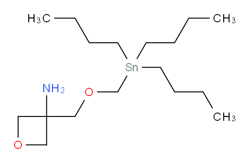 3-{[(tributylstannyl)methoxy]methyl}oxetan-3-amine