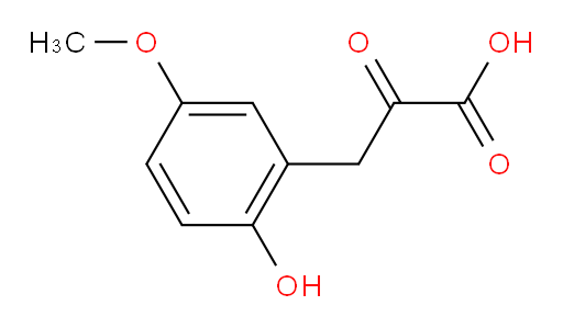 3-(2-hydroxy-5-methoxyphenyl)-2-oxopropanoic acid