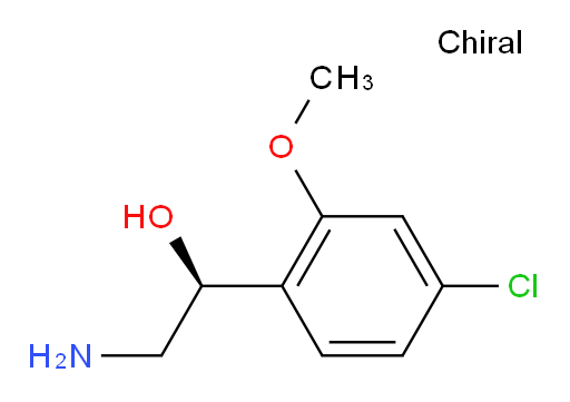 (1S)-2-amino-1-(4-chloro-2-methoxyphenyl)ethan-1-ol