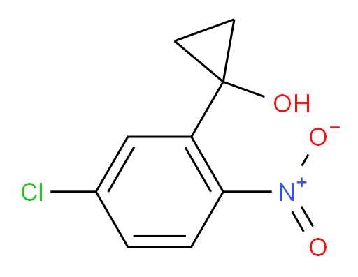 1-(5-chloro-2-nitrophenyl)cyclopropan-1-ol