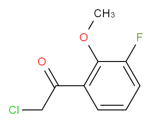 2-chloro-1-(3-fluoro-2-methoxyphenyl)ethan-1-one