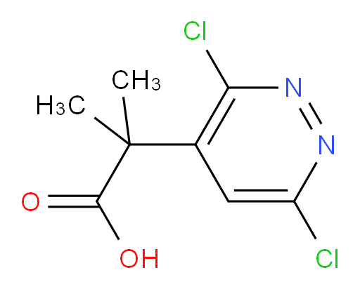 2-(3,6-dichloropyridazin-4-yl)-2-methylpropanoic acid